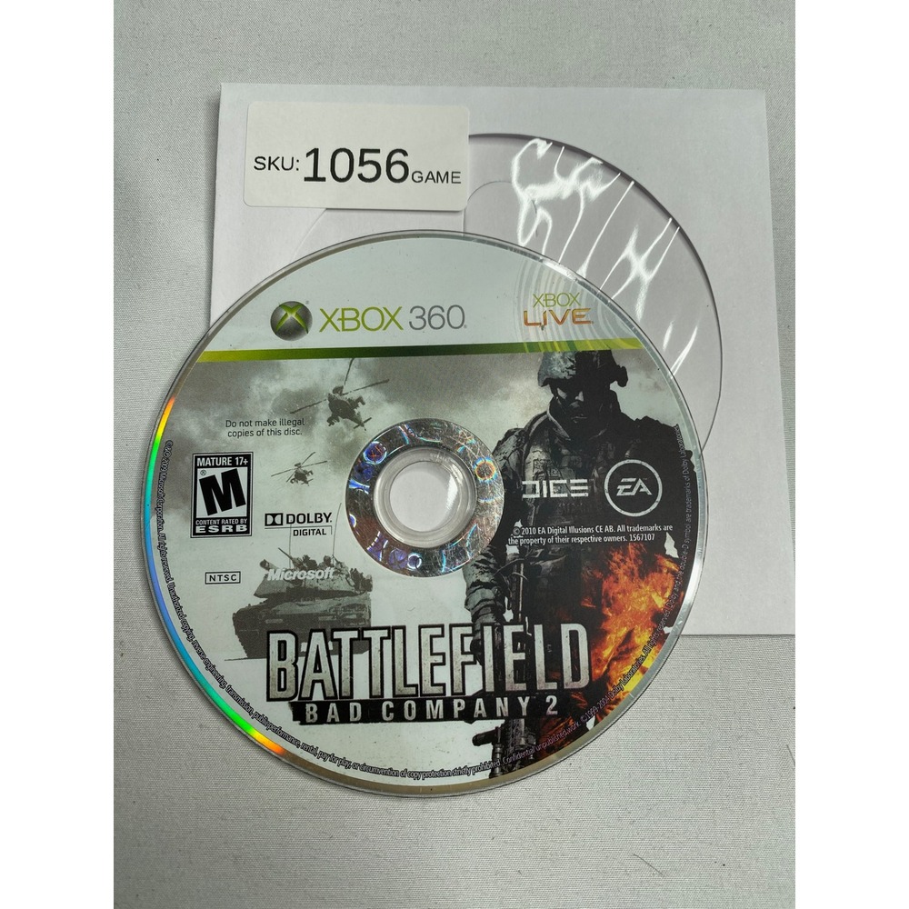 Battlefield Bad Company 2 Microsoft Xbox 360